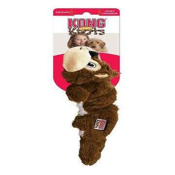 Jueguete Kong peluche scrunch knots ardilla