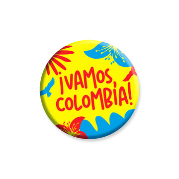 Botón 3.2cm Vamos, Colombia 2026