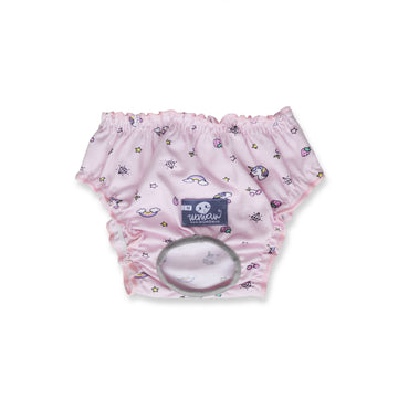 Calzones rosa unicornios y figuras