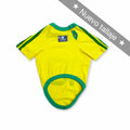 Camiseta amarillo fútbol 2022