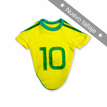 Camiseta amarillo fútbol 2022