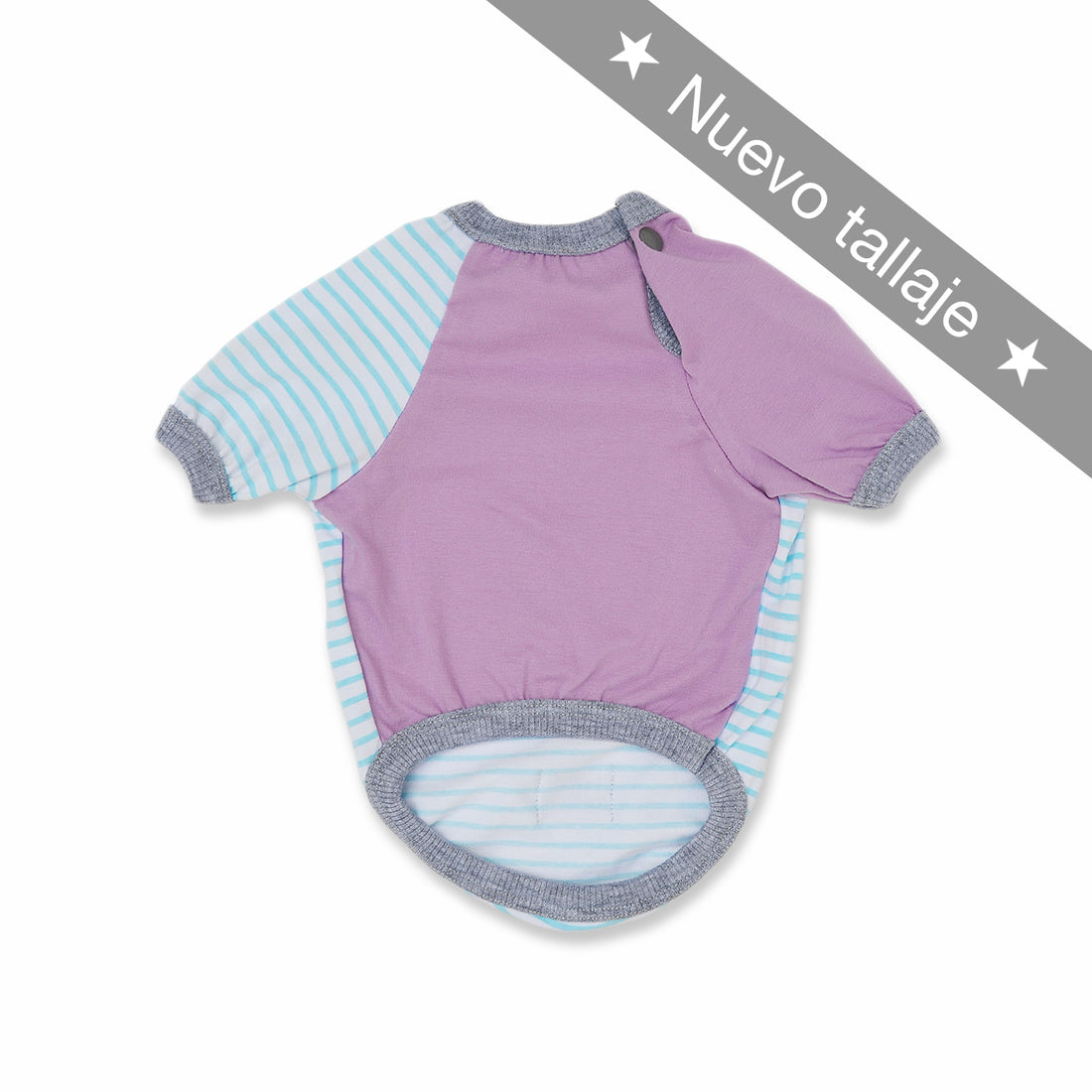 Camiseta perr@ bonit@ lila Wawaw para mascotas perros y gatos.