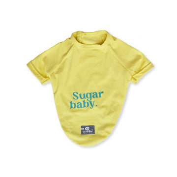 Camiseta Sugar baby amarilla