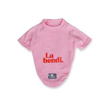 Camiseta rosa La bendi