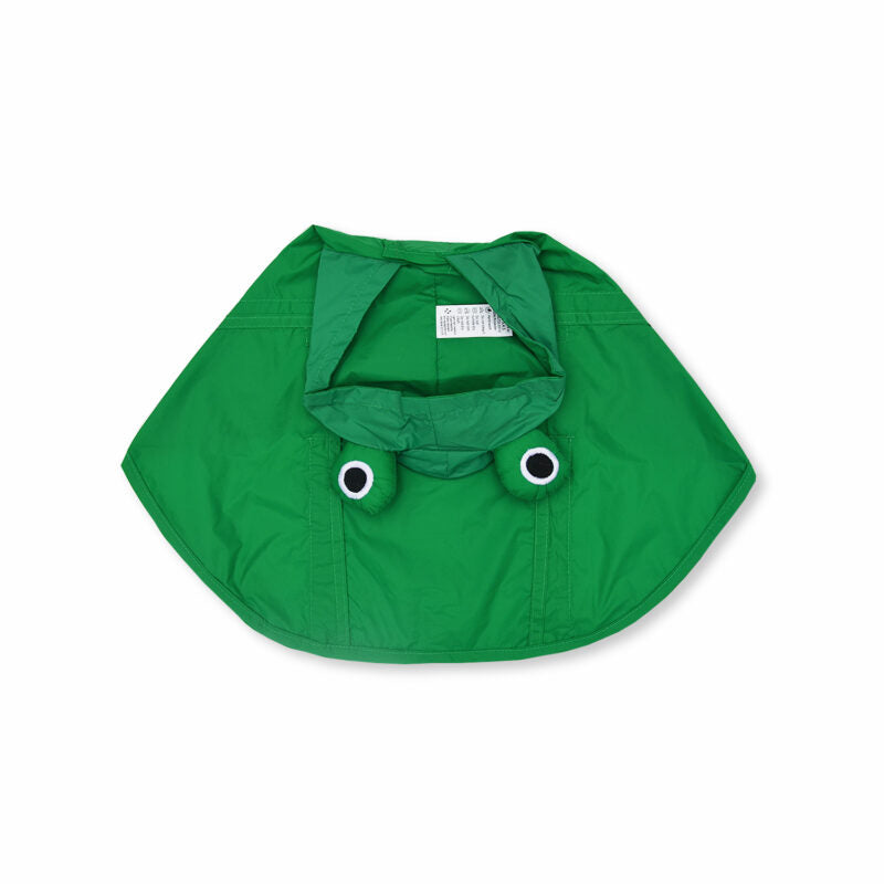 Capa impermeable rana Wawaw para mascotas perros y gatos.
