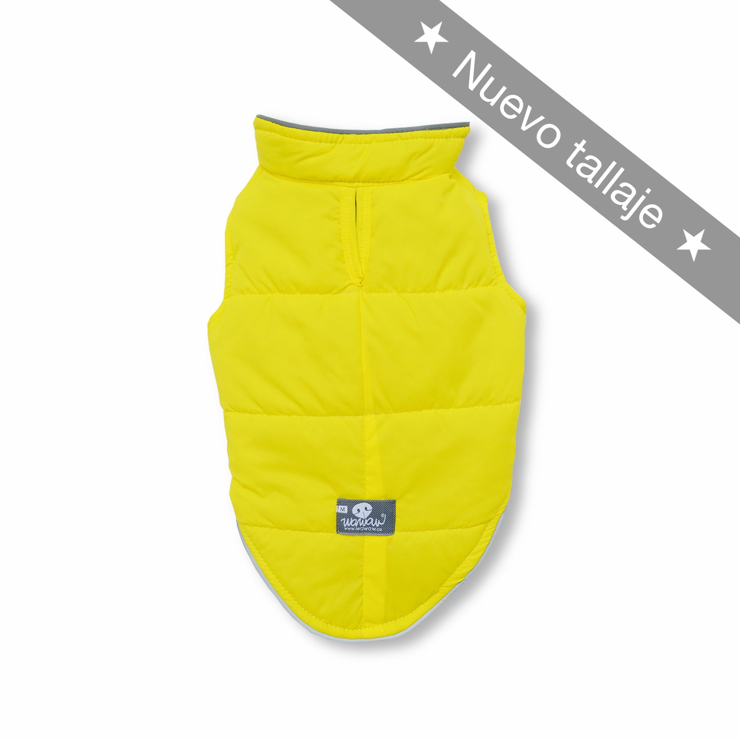 Chaleco lifersaver amarillo y gris