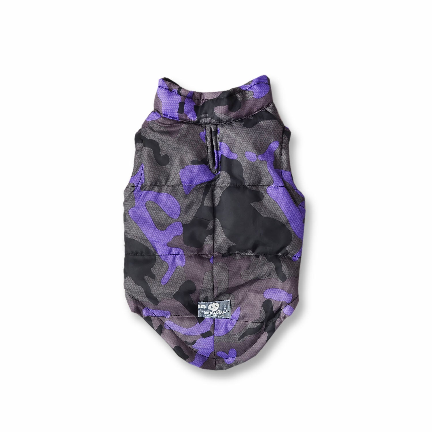 Chaleco camuflado morado