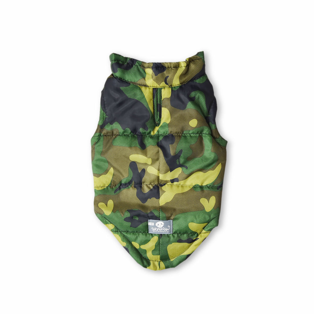 Chaleco camuflado verde