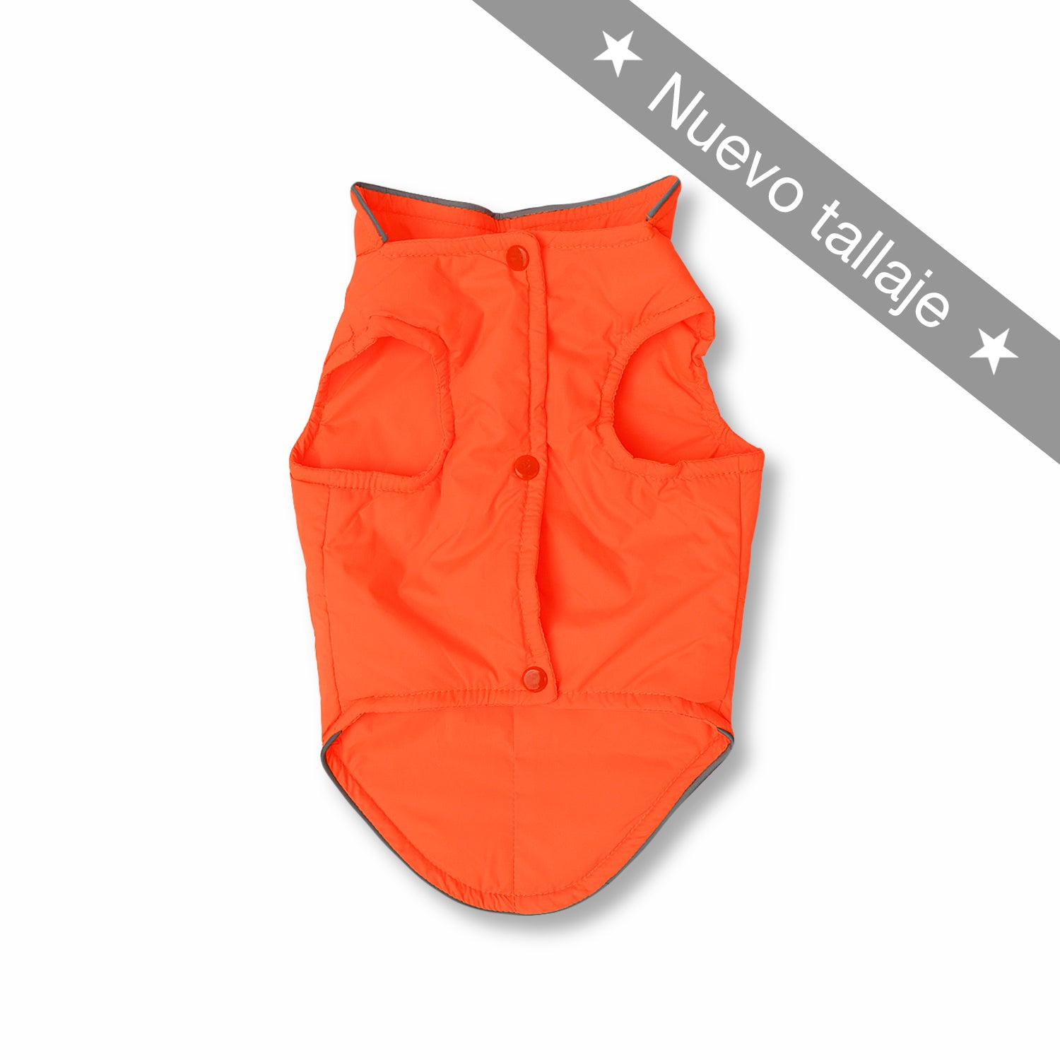 Chaleco liversaver naranja neón embone reflectivo