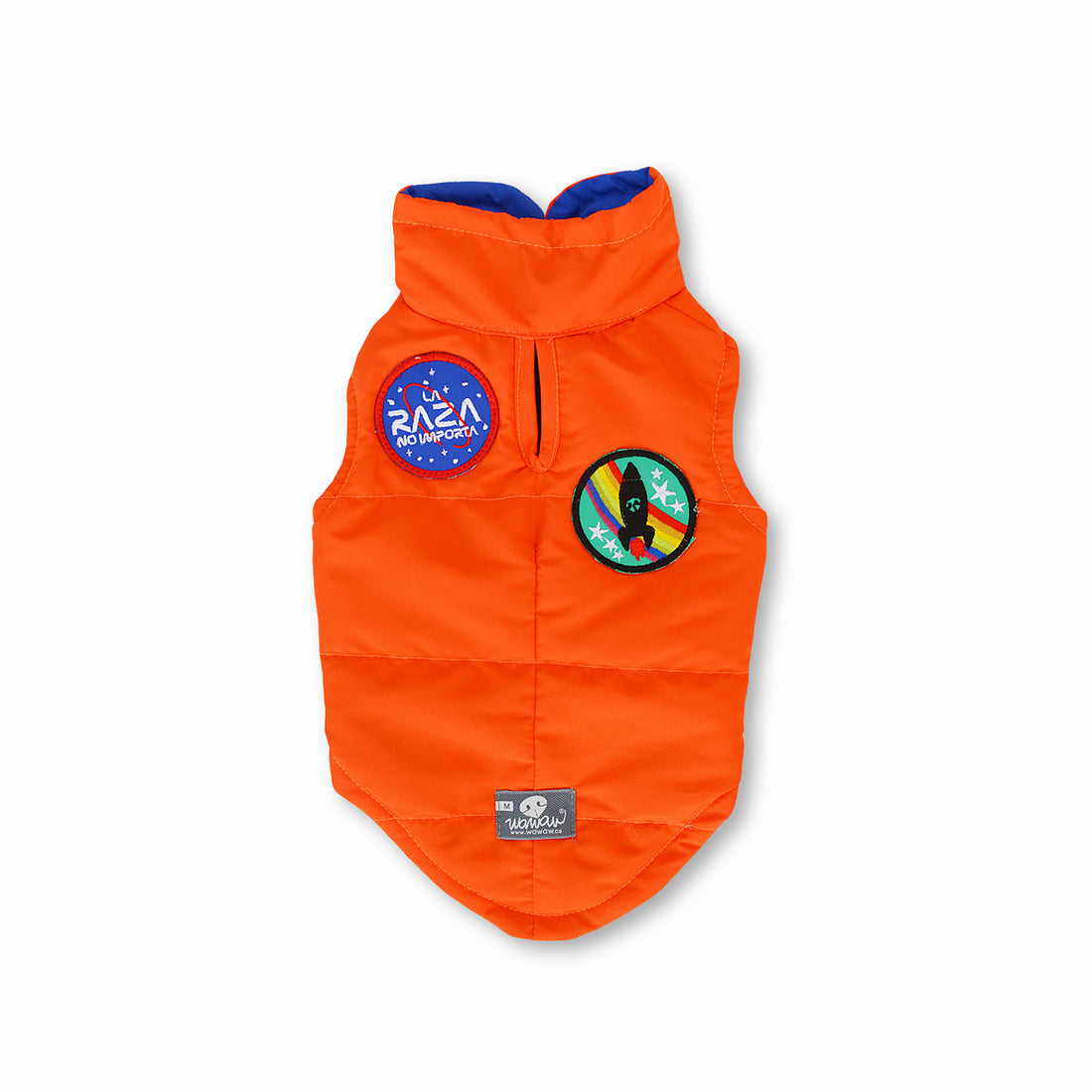 Chaleco astronauta Halloween Wawaw para mascotas perros y gatos.