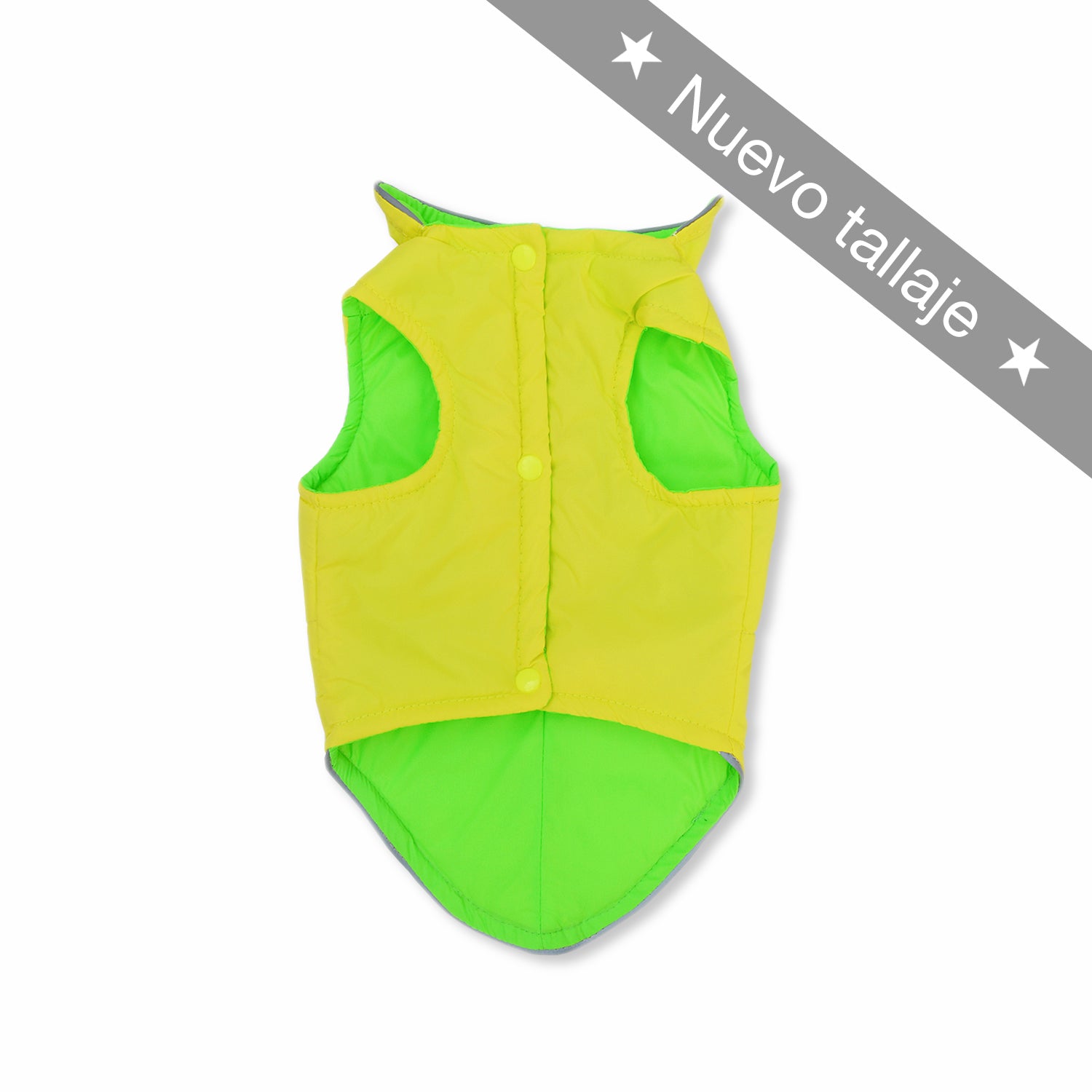 Chaleco lifesaver amarillo neón y verde neón