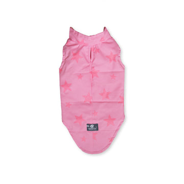 🌭 Chaleco dril fucsia neón estrellas brillantes para larguitos