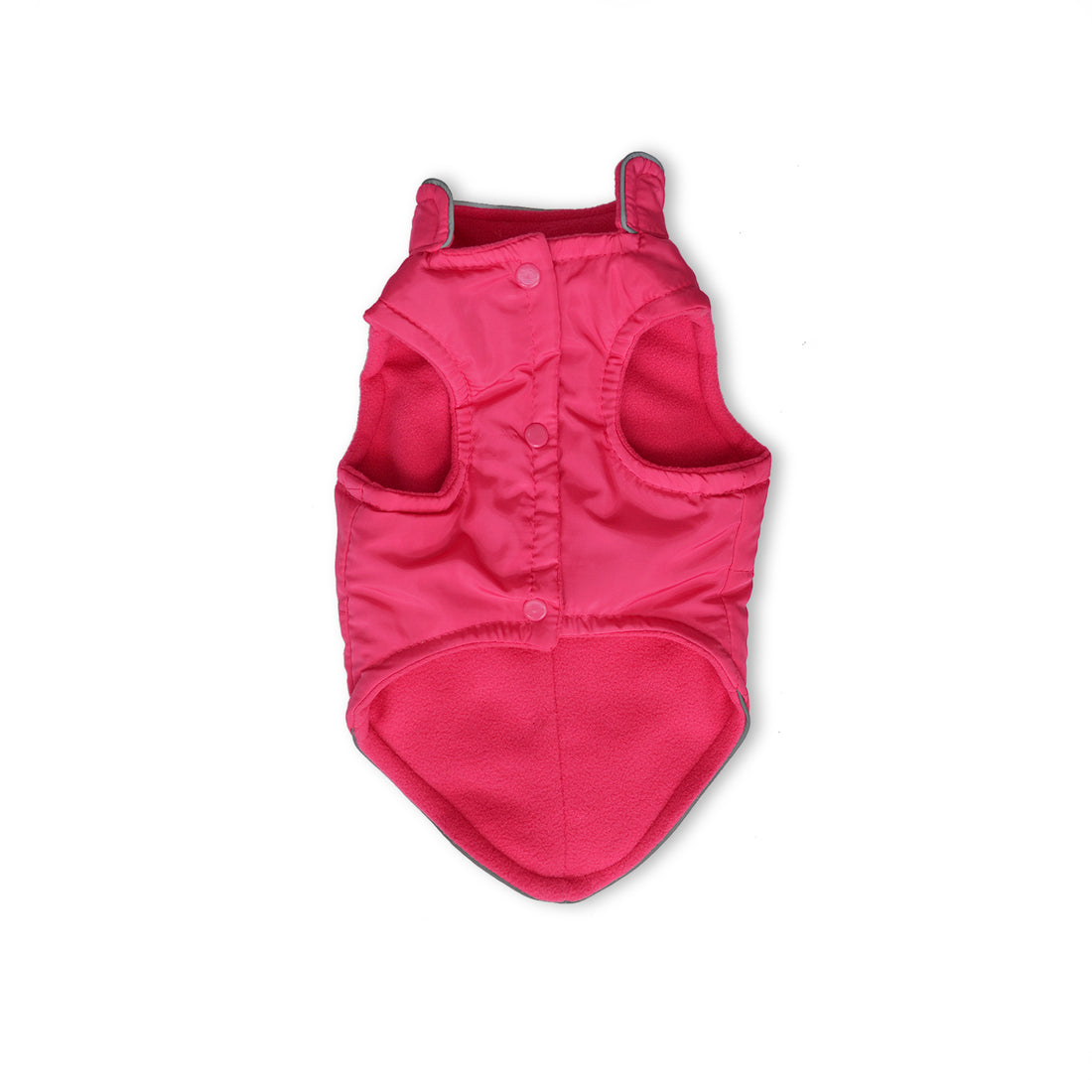 Chaleco lifesavers fucsia embone reflectivo forro perchado fucsia