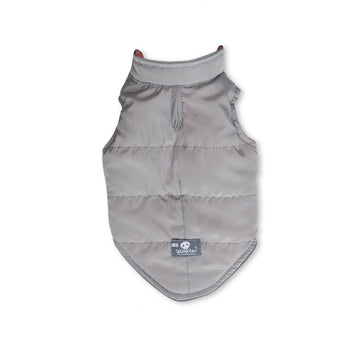Chaleco gris reflectivo forro curuba
