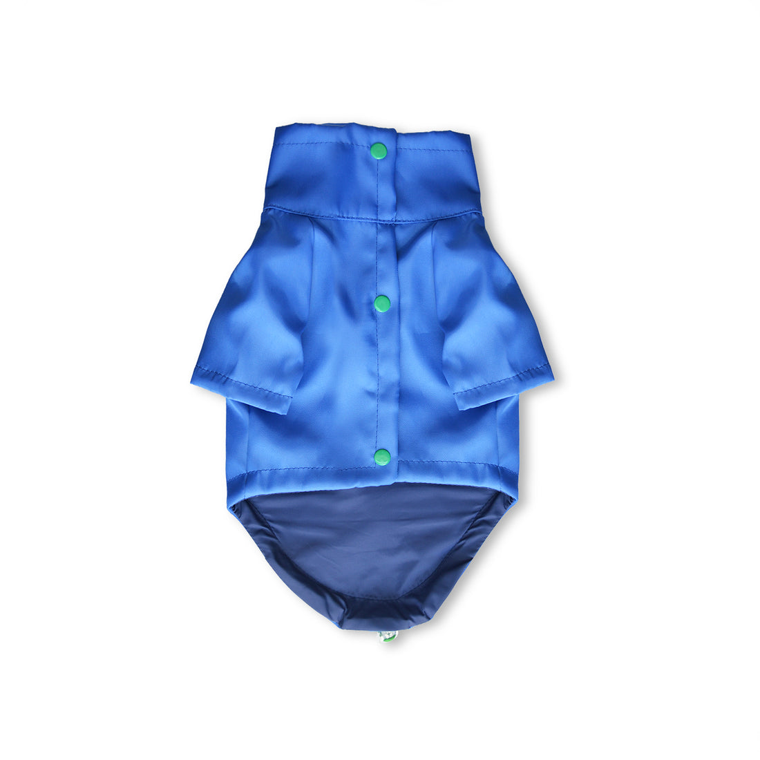 Chaqueta cortavientos azul rey