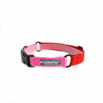 Collar rosa rojo