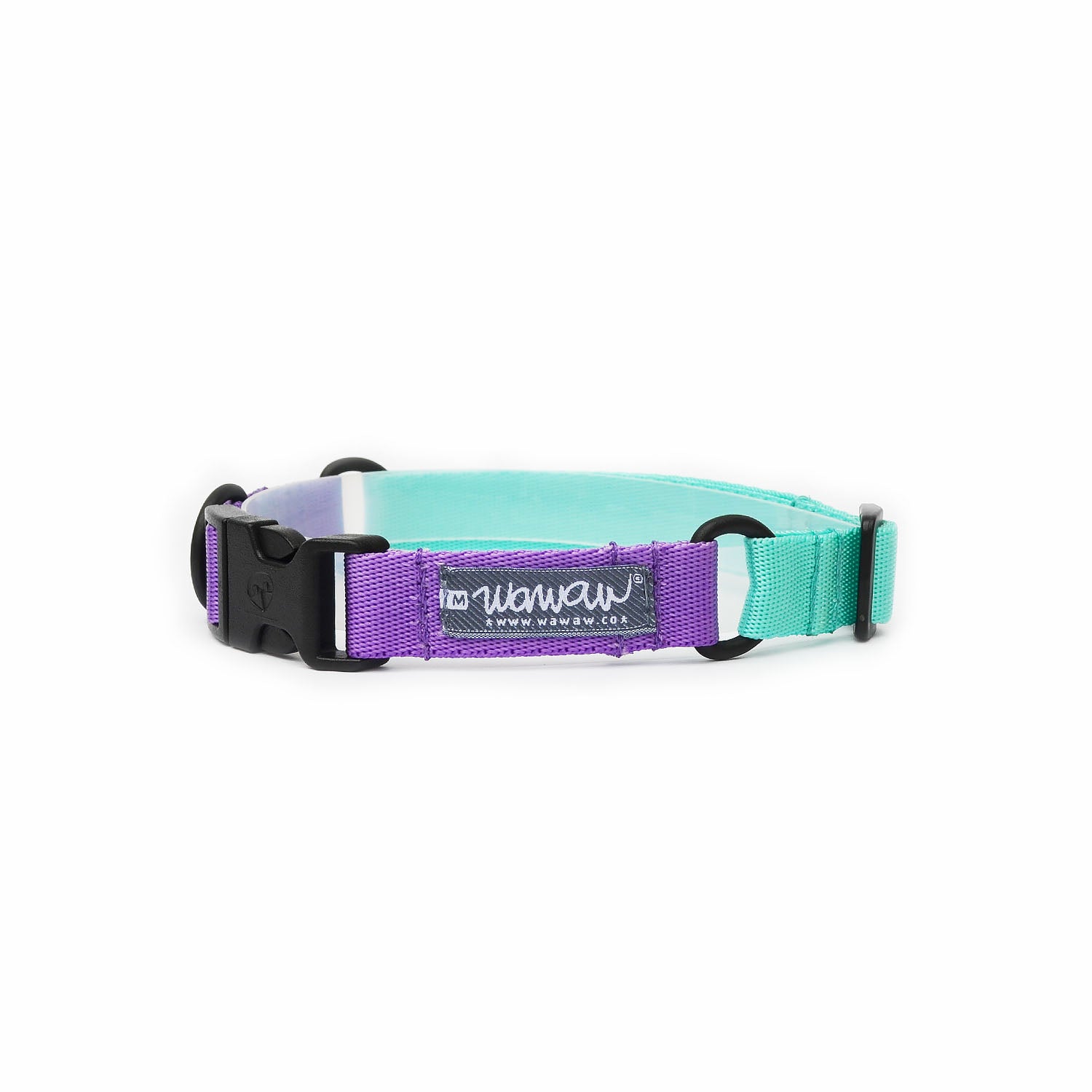 Collar morado menta