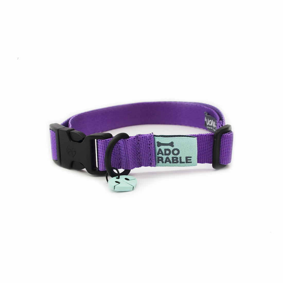 Collar unicolor morado