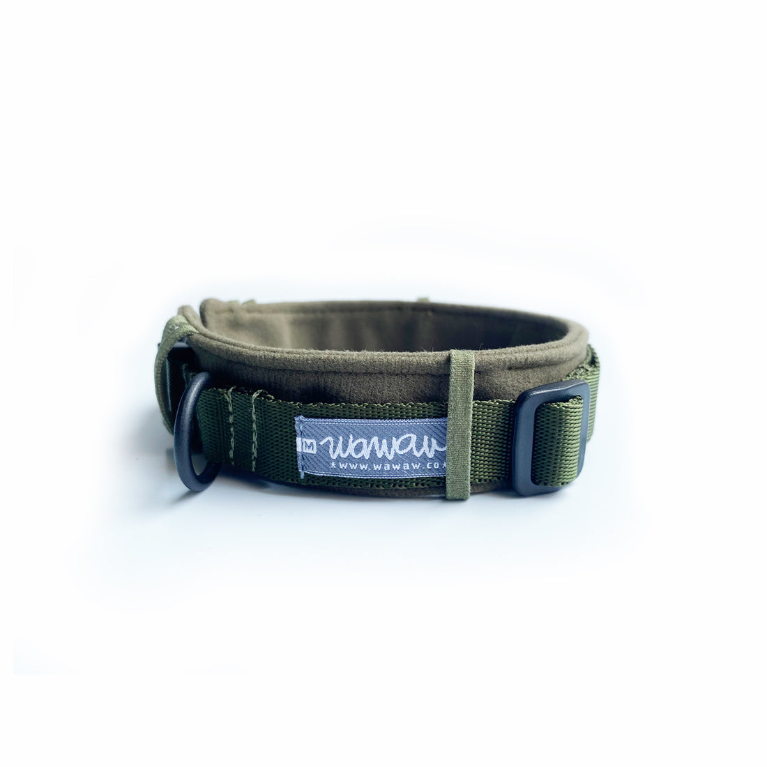 Collar verde con protector