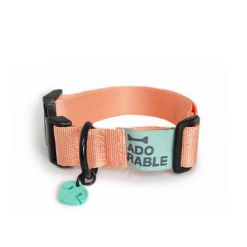 Collar adorable durazno