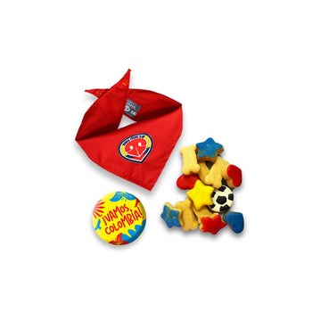 Combo: Pañoleta escudo + galletas + botón 3.2cm
