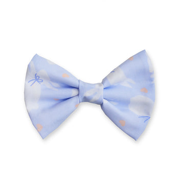 Corbatín lila conejos