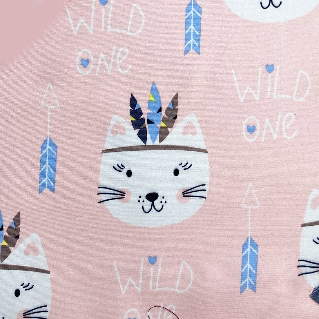 Pañoleta rosa gatito Wawaw para mascotas perros y gatos.