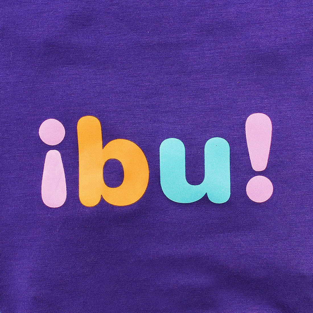 Camiseta morada ¡Bu!