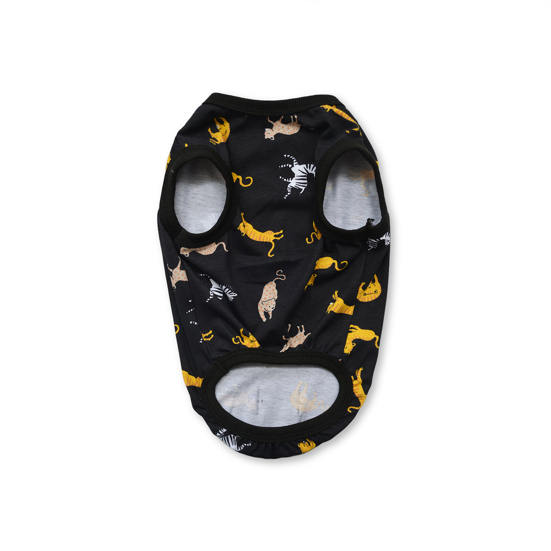 Esqueleto negro leopardos