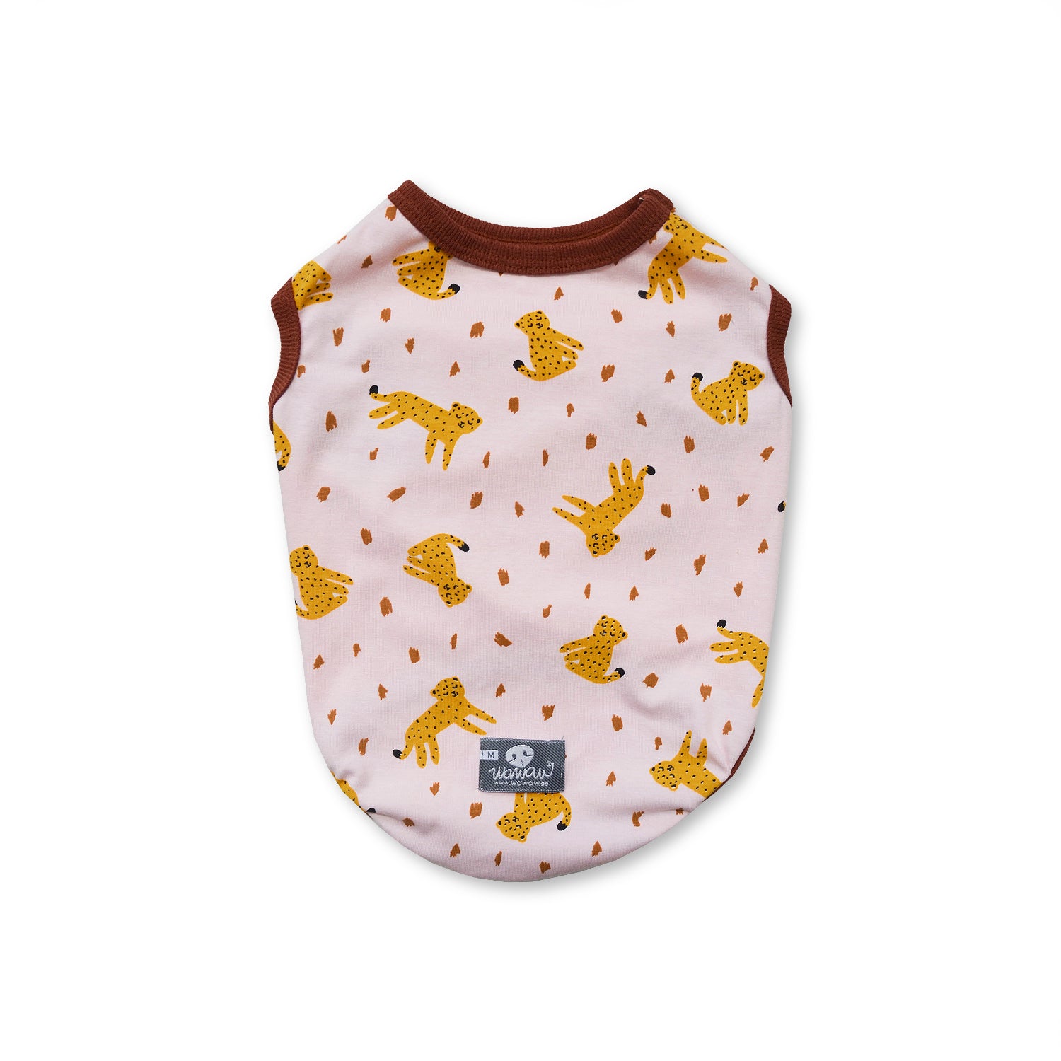 Esqueleto rosa leopardos