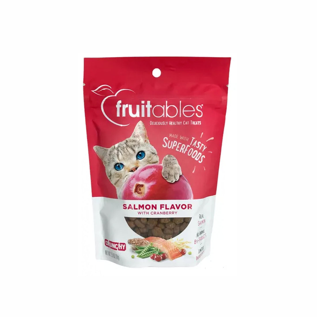 Fruitables salmón y arándanos 70gr