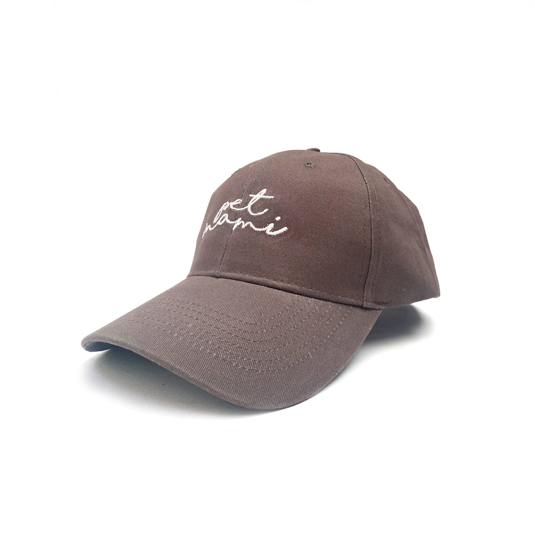 Gorra gris Pet Mami Wawaw para mascotas perros y gatos.