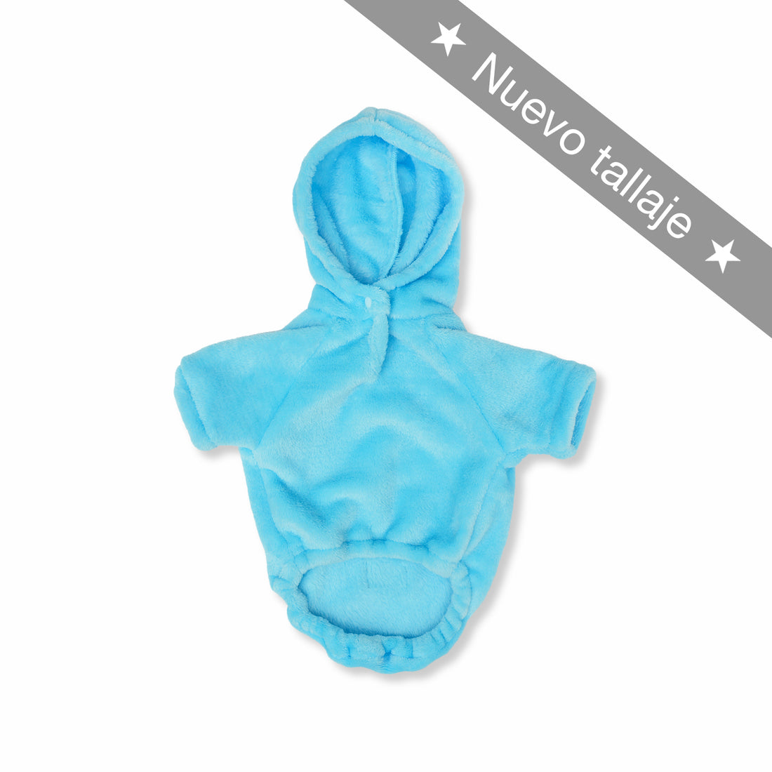 Hoodie azul cielo Wawaw para mascotas perros y gatos.