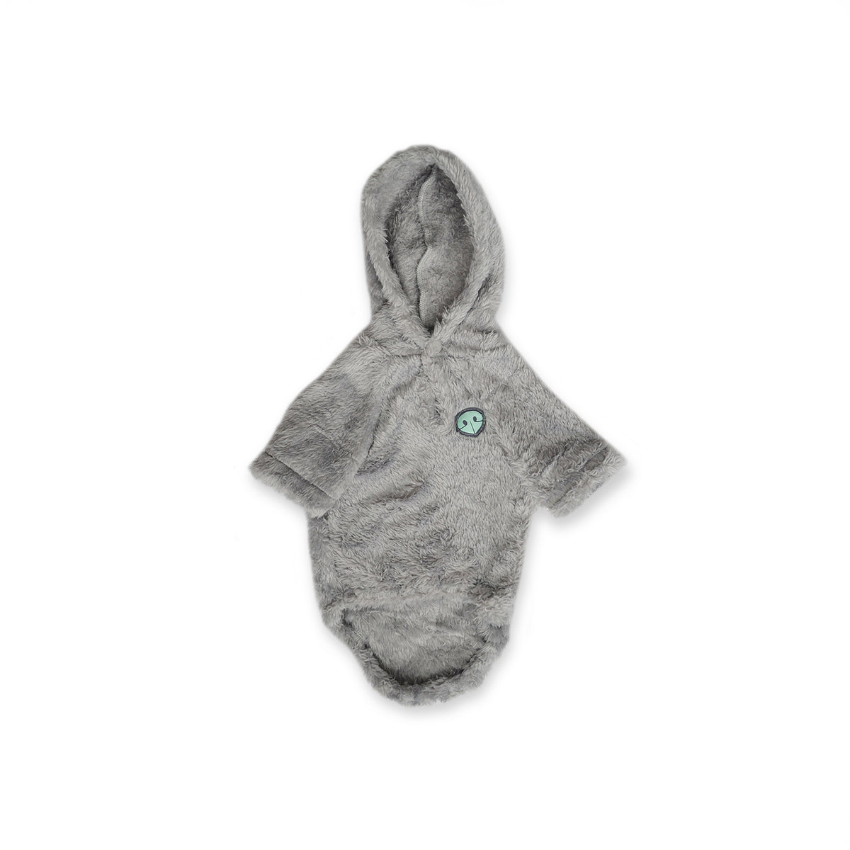 Sacos o hoodies gris caliente y abrigador para mascotas perros y gatos de cualquier raza o tamaño.
