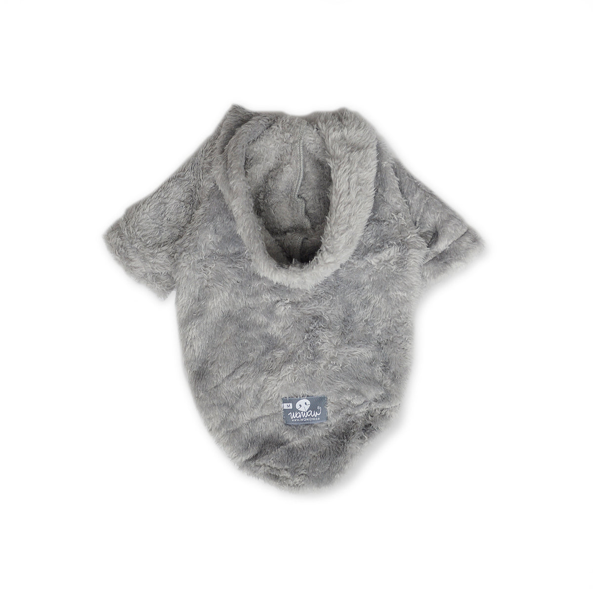 Sacos o hoodies gris caliente y abrigador para mascotas perros y gatos de cualquier raza o tamaño.
