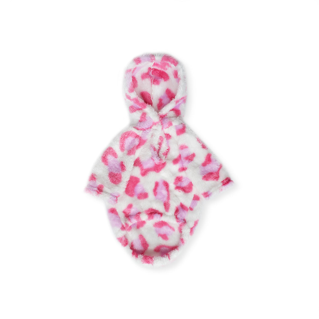 Hoodie bisonte animal print rosa