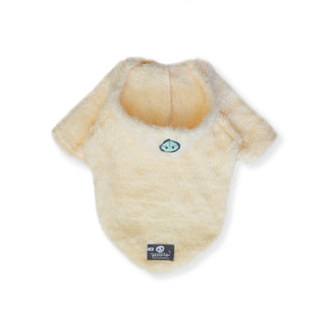 Hoodie bisonte marfil
