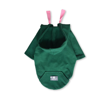 Hoodie bolsillo verde