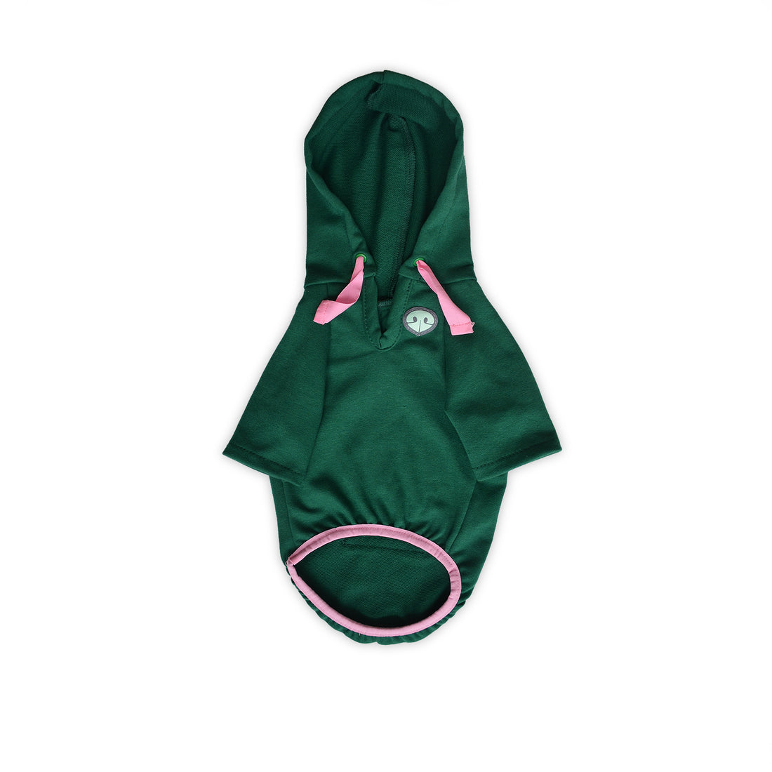 Hoodie bolsillo verde