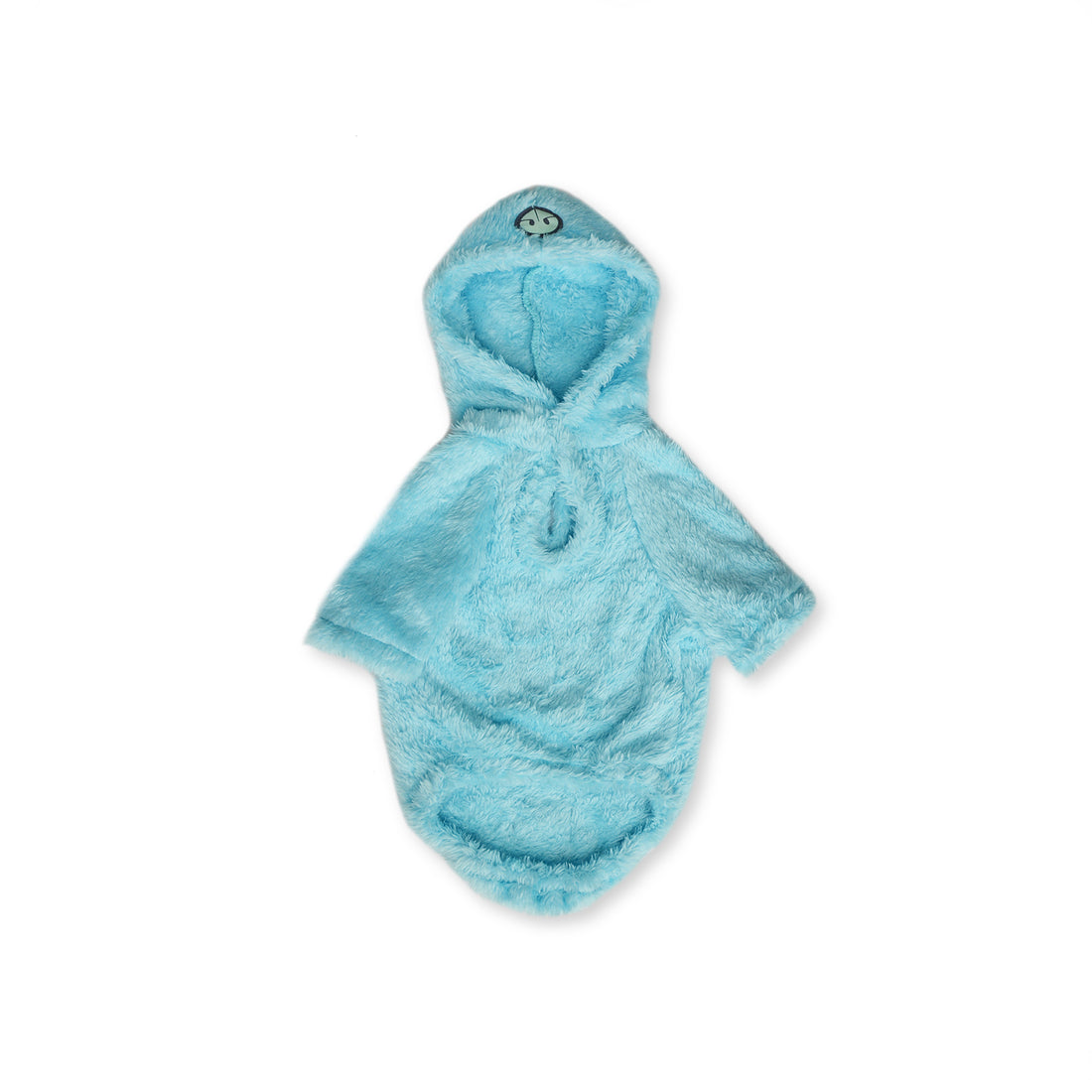 Hoodie bisonte azul agua