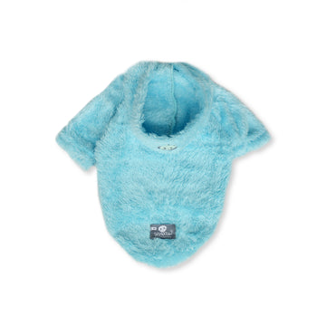 Hoodie bisonte azul agua