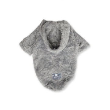 Hoodie bisonte gris perla