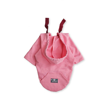 Hoodie bolsillo rosa