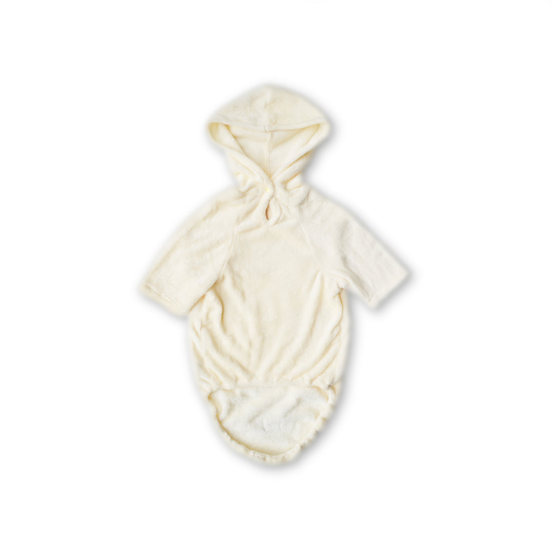 Hoodie bisonte marfil