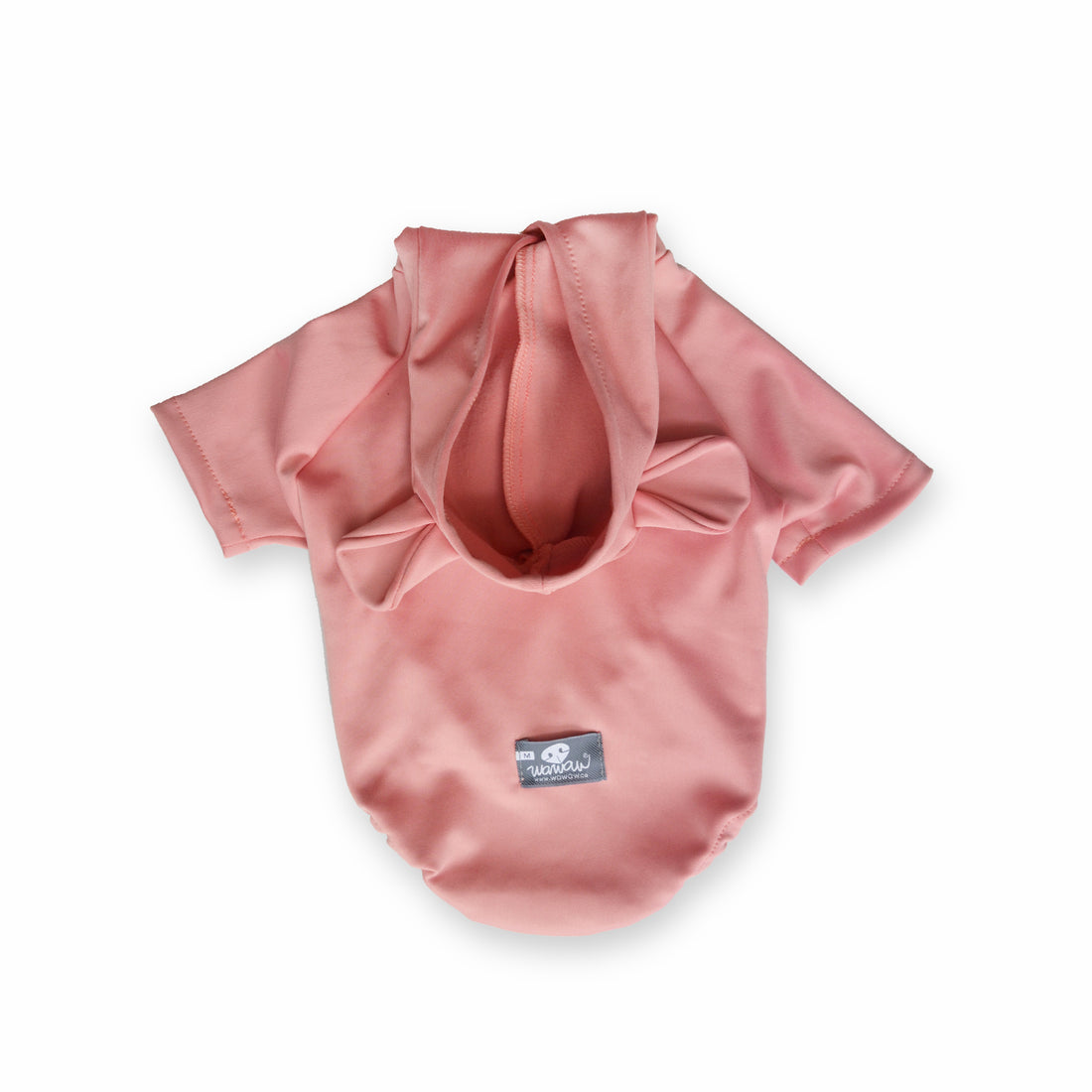 Hoodie orejas gimnastic perchado rosa claro