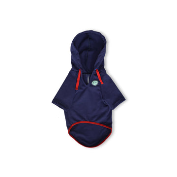 Hoodie bolsillo tenecy mora azul