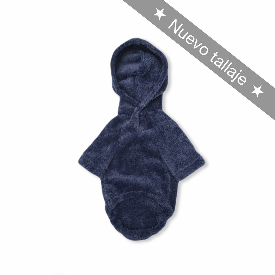 Hoodie azul oscuro Wawaw para mascotas perros y gatos.