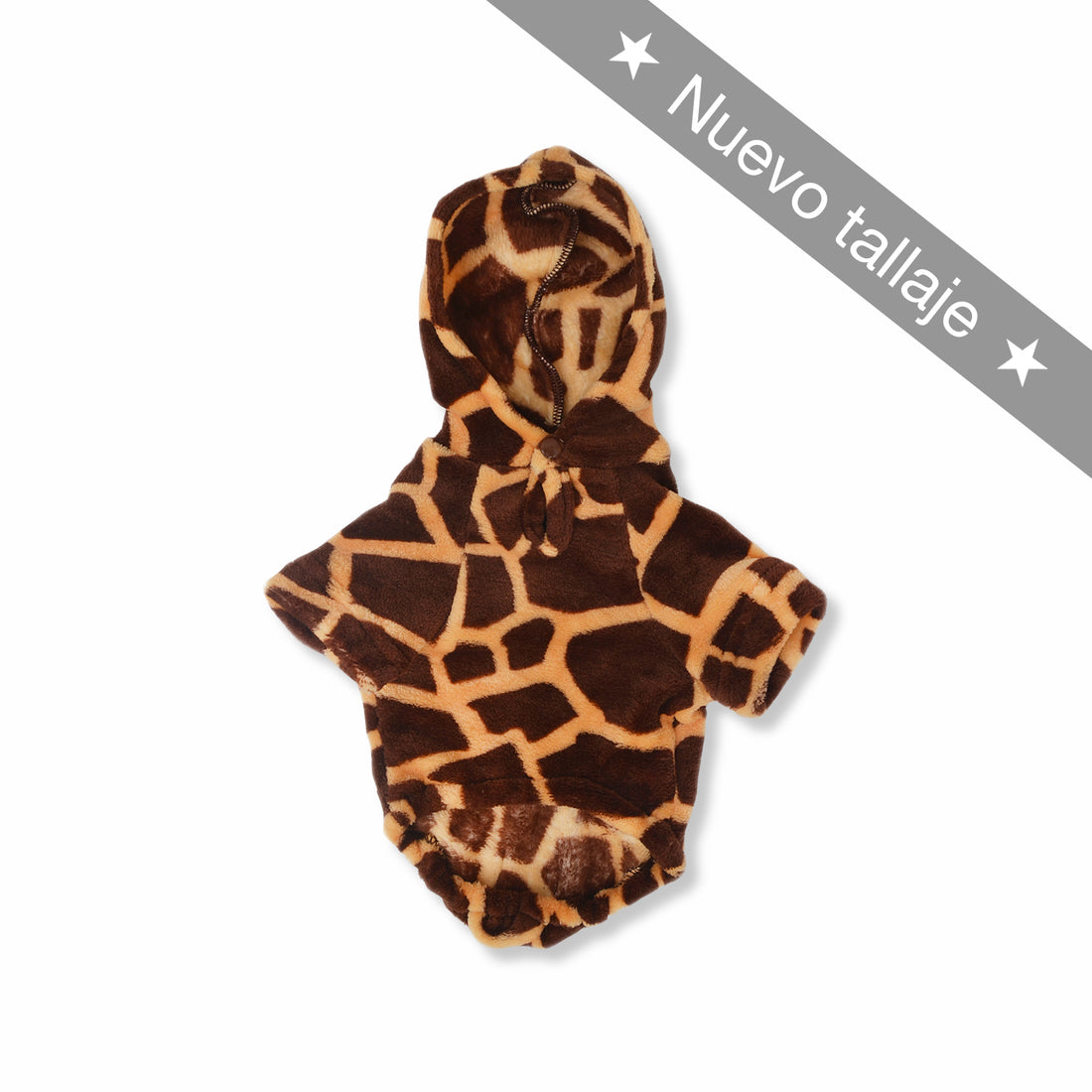 Hoodie jirafa Wawaw para mascotas perros y gatos.