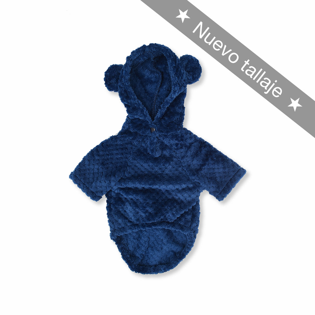 Hoodie azul oscuro Wawaw para mascotas perros y gatos.