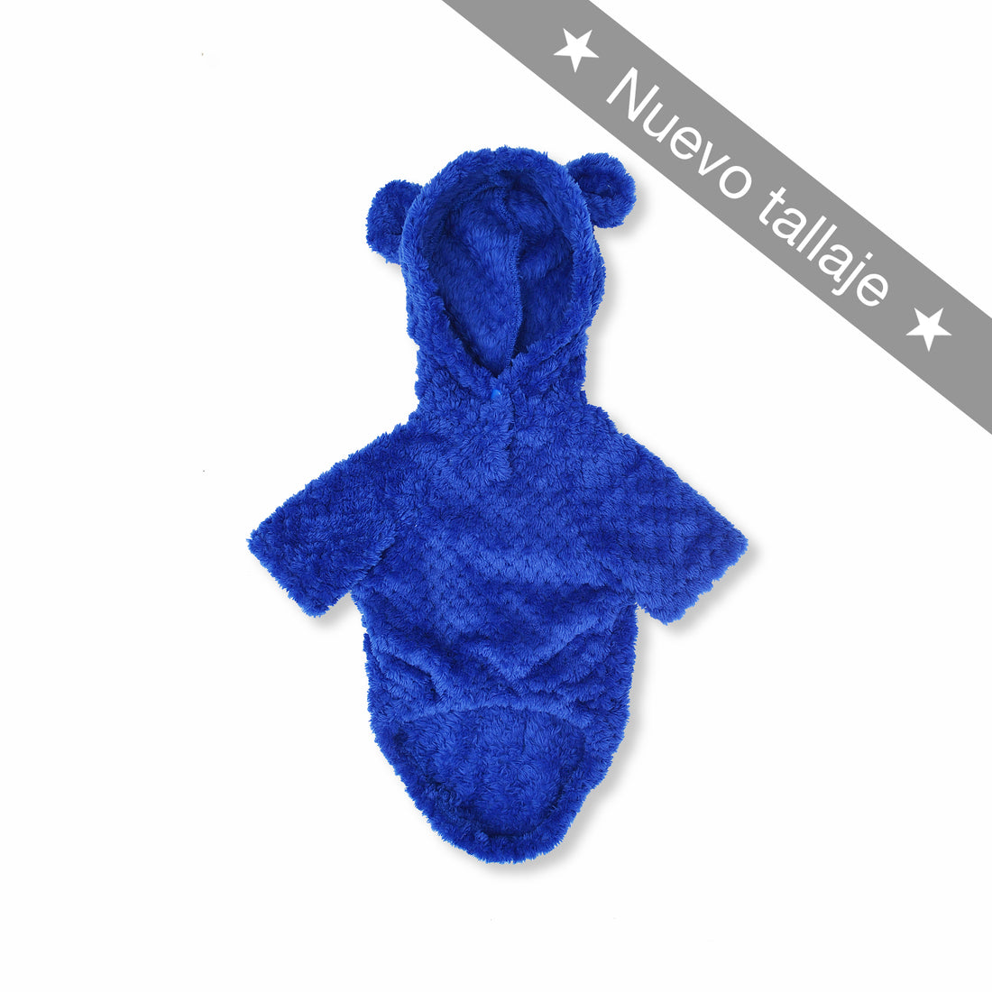 Hoodie azul rey Wawaw para mascotas perros y gatos.
